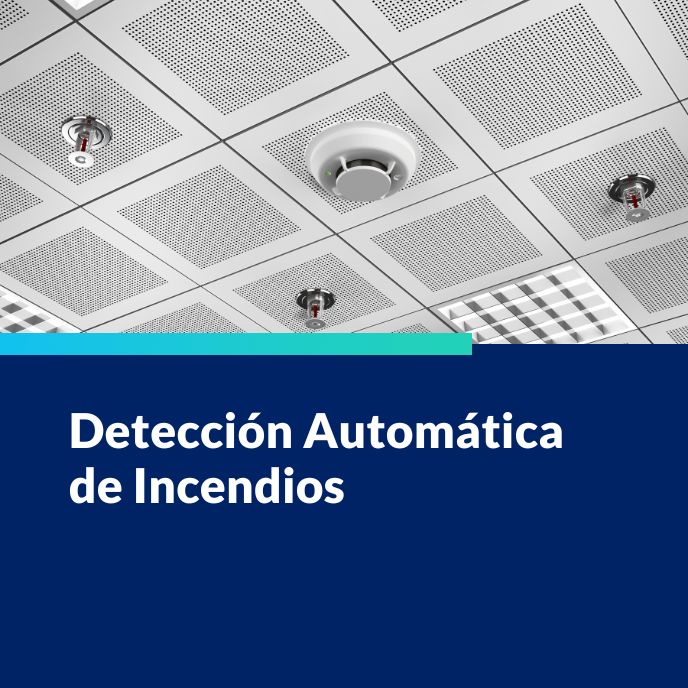 detección automática de incendios