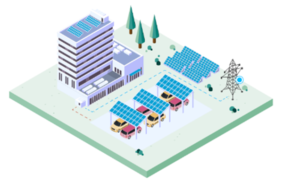 instalaciones en suelo en terrenos disponibles cercanos o en el aparcamiento de tu empresa